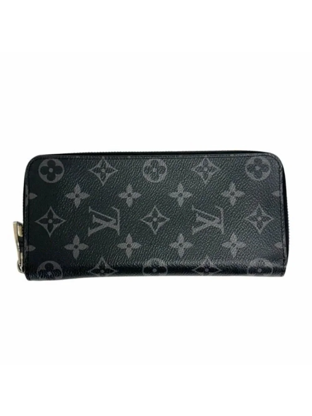Louis Vuitton Monogram Eclipse Zippy Vertica Zip Around Wallet